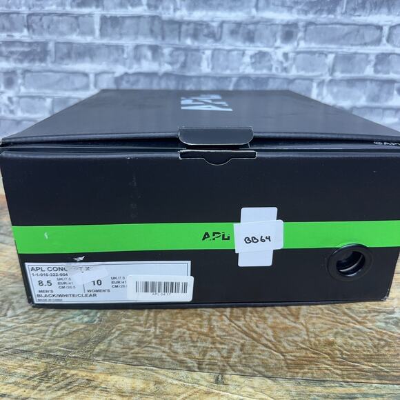 APL Concept X Shoes Black White Clear High Top Basketball Sneakers Mens Size 8.5 main image 10